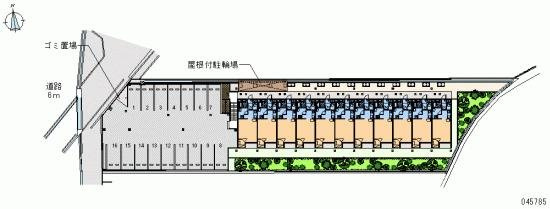 レオネクスト美原野元のその他|屋根つき駐輪場完備♪