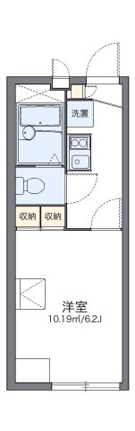 レオパレス穂風の間取り|代表的な間取のため実際の間取とは異なる場合があります
