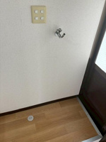 室内洗濯機置き場
