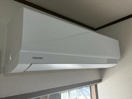エアコン１階、２階新品入れ替え