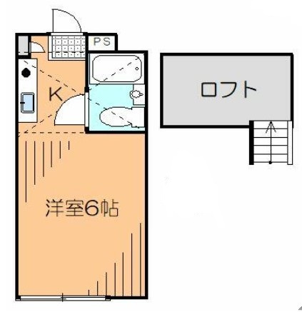 【間取り】 | ハイツ東橋本