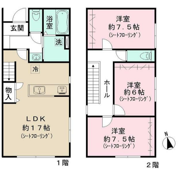 Ｋｌｅｉｎ　Ｈａｕｓの間取り