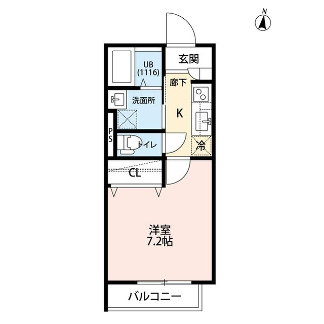 Ａｍｏｕｒ　高尾の間取り