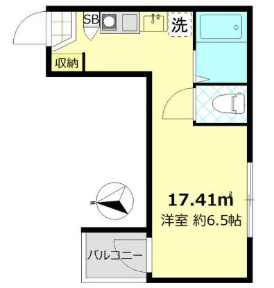 グラシア蒲田本町の間取り