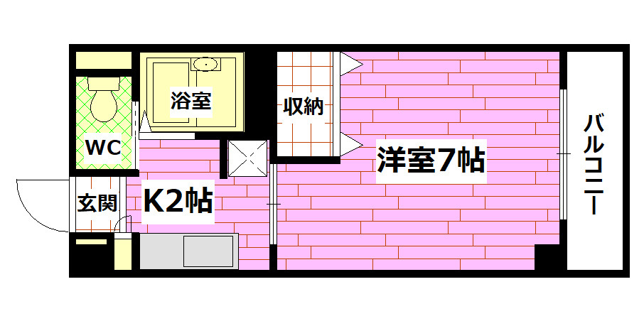 エクセレント矢野の間取り