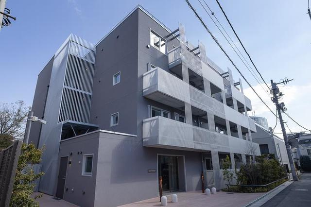 ソルテ千駄ヶ谷の外観|おしゃれな外観です