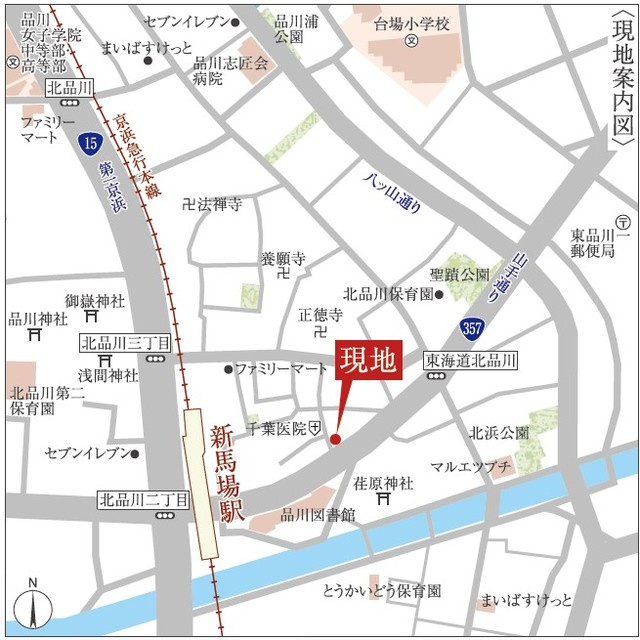 Ｌｏｕｉｓ　Ｃｏｕｒｔ　Ｋｉｔａｓｈｉｎａｇａｗａの地図