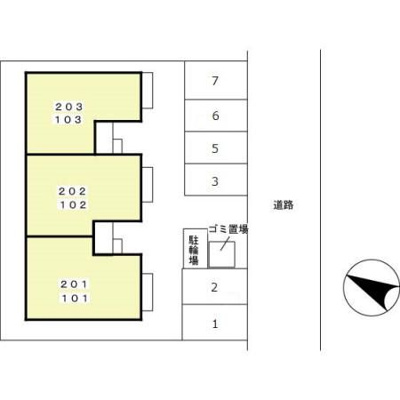 【区画図】 | コンフォール　Ⅱ