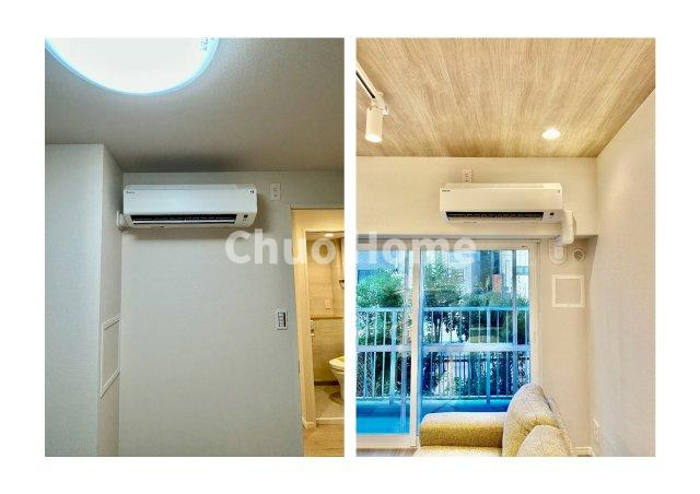 マンション東陽町の冷暖房・空調設備|エアコン新規新設2台