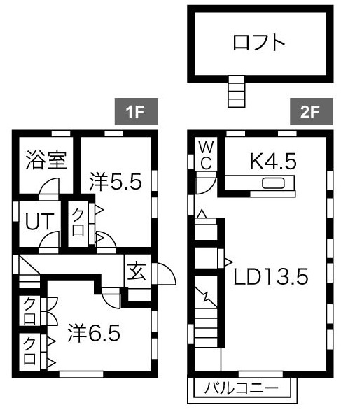 アイタウン車道の間取り