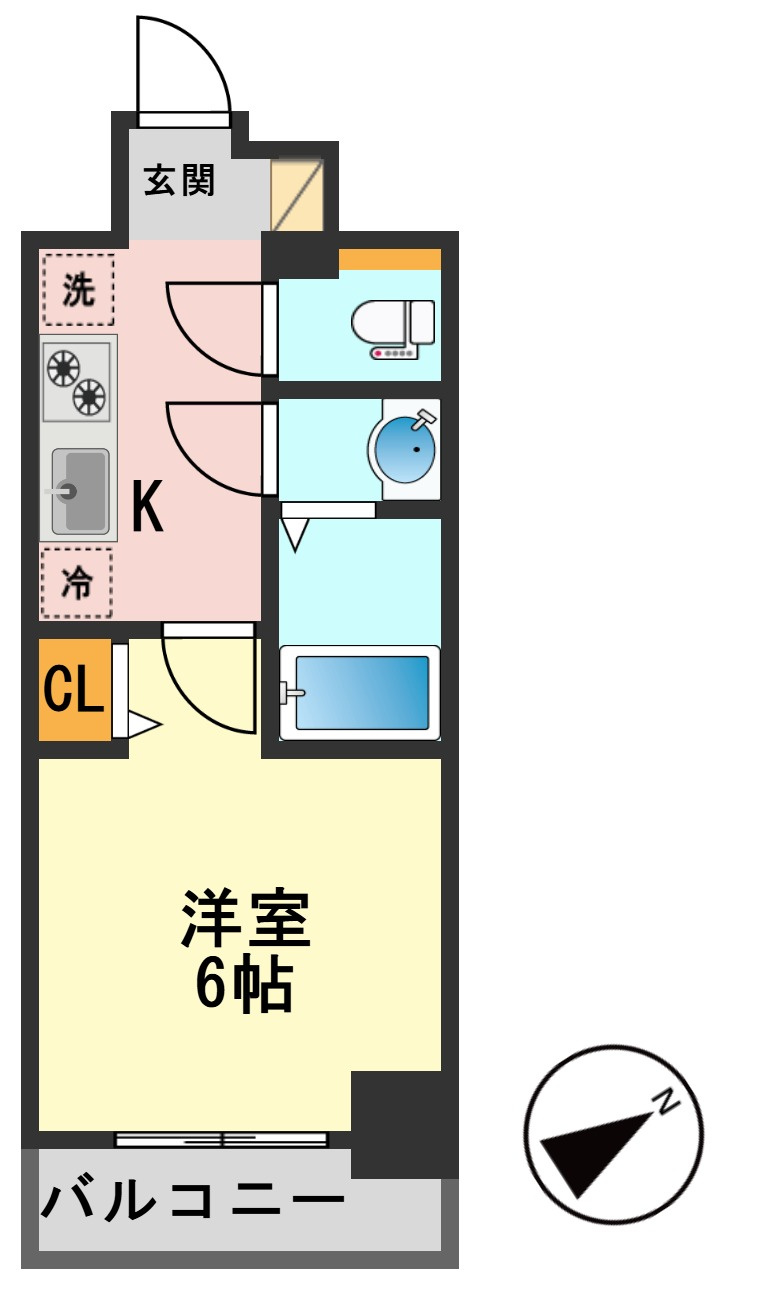 AZEST青砥の間取り