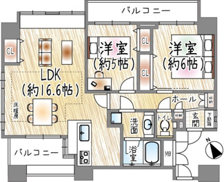 【間取り】 | 池田栄町ガーデンハウス