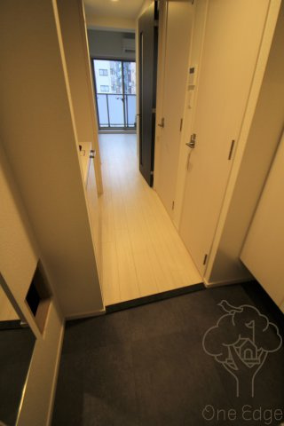 レオンコンフォート梅田北の玄関