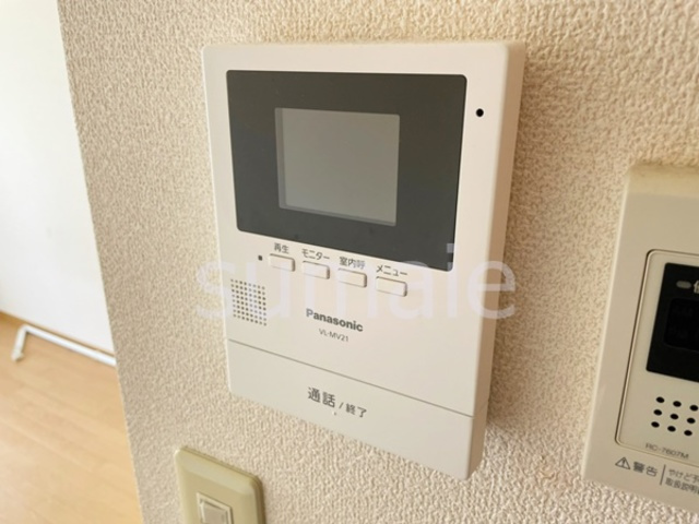 オラシオンのセキュリティ|モニターホンです。　※写真は反転タイプです