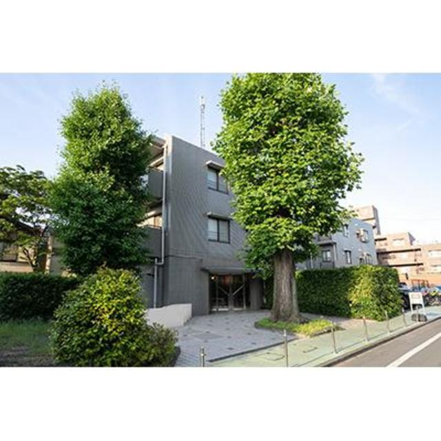 レジデンスシャルマン林試の森の外観|おしゃれな外観です