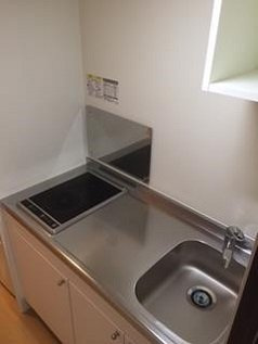 クレイノＨＩＲＯのキッチン|設備・仕様は号室により異なる為、現況を優先致します。