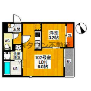 【間取り】 | GRANDTIC WILL | 間取りです