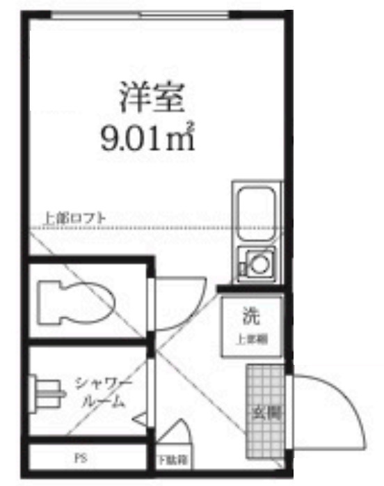 Joyous Life北沢の間取り|敷金礼金ゼロ☆初期安☆