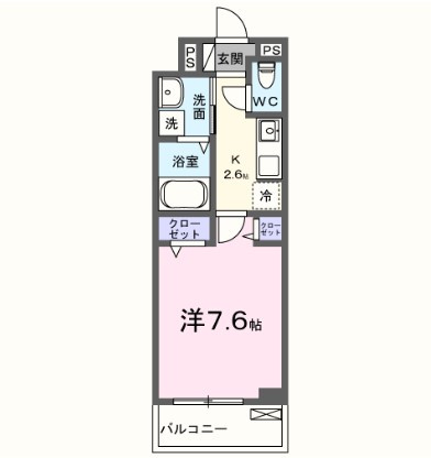 アリビオガーデンの間取り