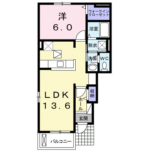 ドッグ・ウッド・ベルの間取り
