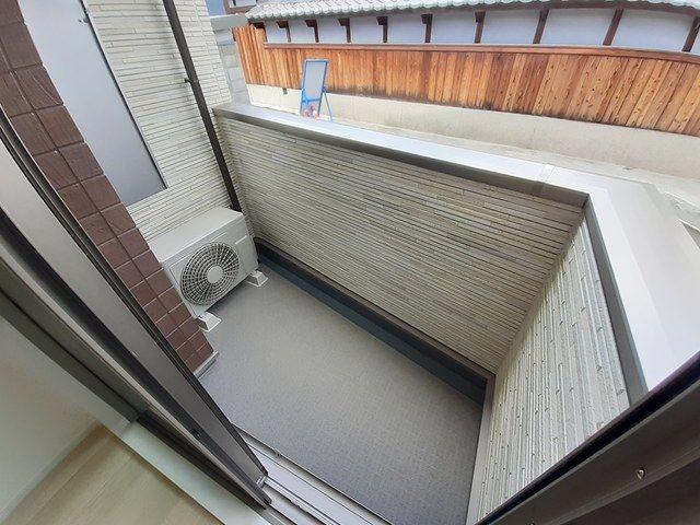 フォーチュンパークⅢのバルコニー