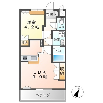 エクセールの間取り|間取図