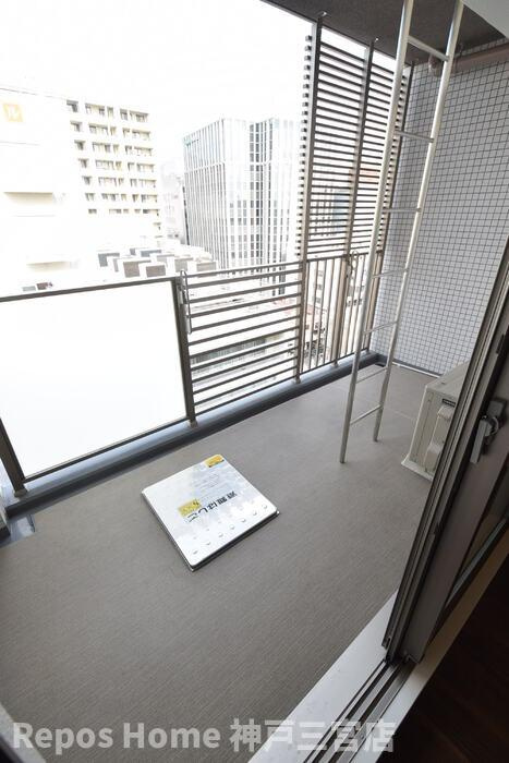 神戸Harborside　萬利Residenceのバルコニー