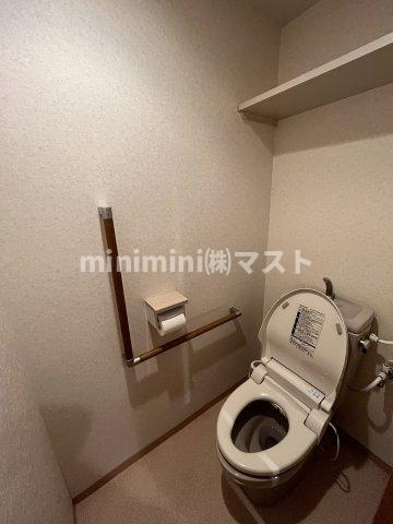 富士プラザⅤのトイレ|※別号室参考写真