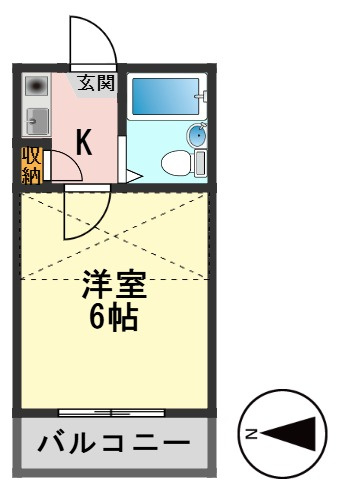 カーサ青砥の間取り