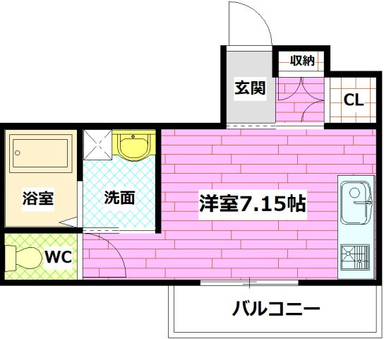 かんたろうビルの間取り