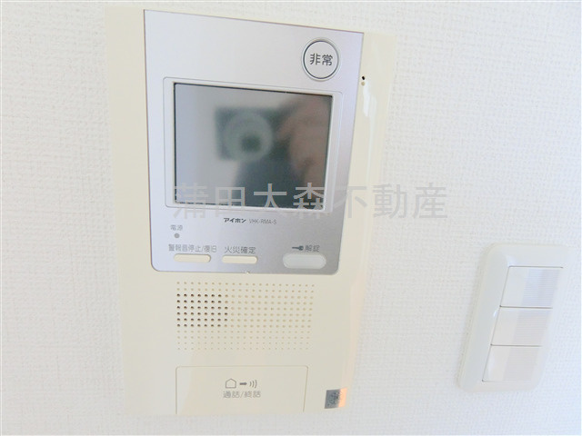 萩中イーストの設備|TVモニター付オートロック　インターホン