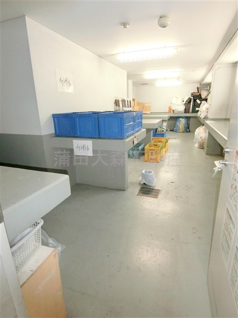 萩中イーストのその他共用部分|曜日時間関係なくゴミ捨て可能な敷地内ゴミ捨て場！