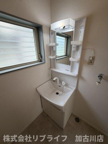 太子戸建ての洗面所