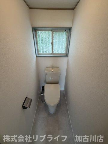 太子戸建てのトイレ