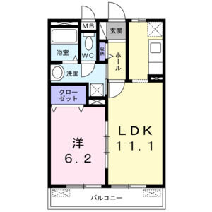 アミティエⅡの間取り