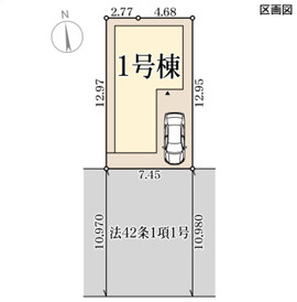 リーブルガーデン明石市藤が丘5期の区画図