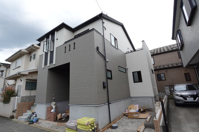 川越市霞ヶ関北3丁目　4LDK+カースペース2台付き　新築戸建の外観