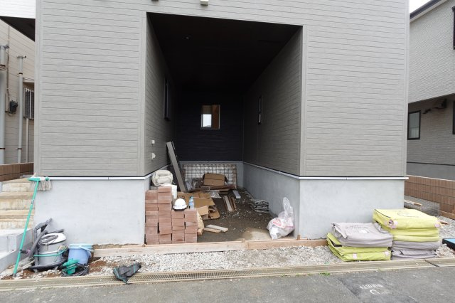川越市霞ヶ関北3丁目　4LDK+カースペース2台付き　新築戸建の駐車場