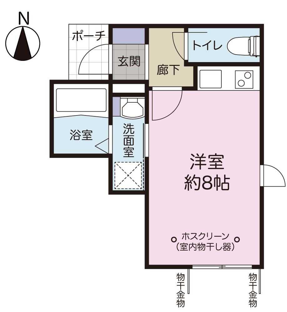 アリエッタの間取り