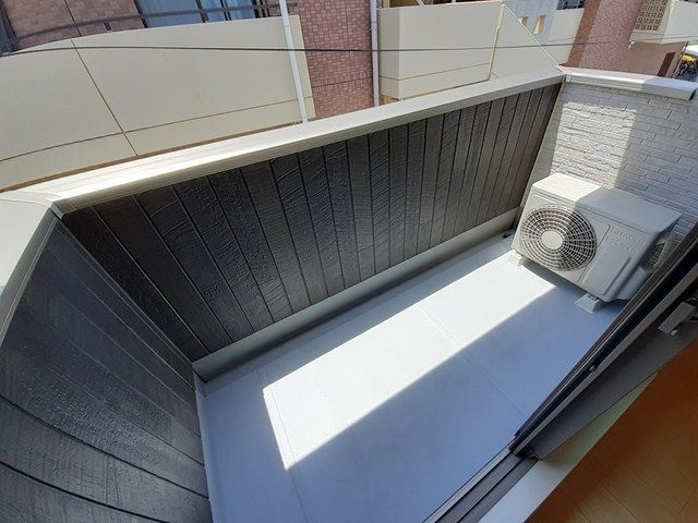 カーサカメリアのバルコニー