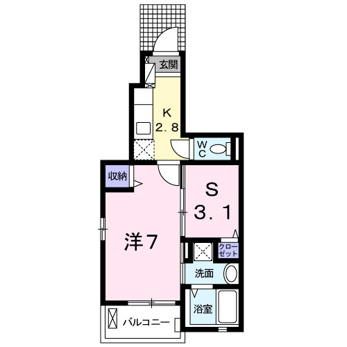 ブローテVの間取り