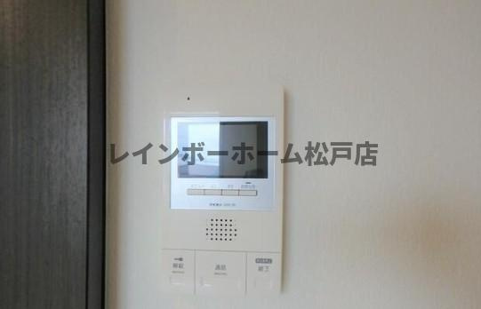 柏市つくしが丘５丁目のアパートのセキュリティ