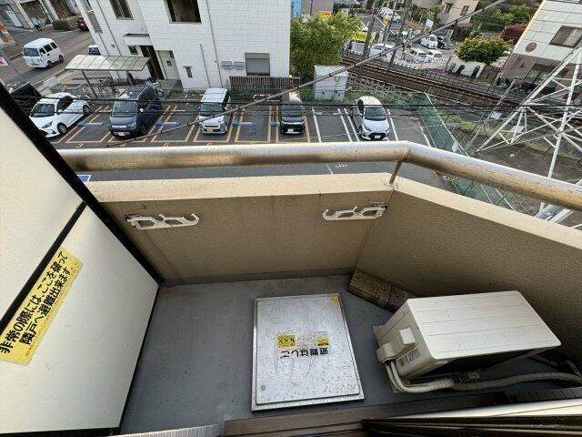 津田沼ダイカンプラザシティのバルコニー