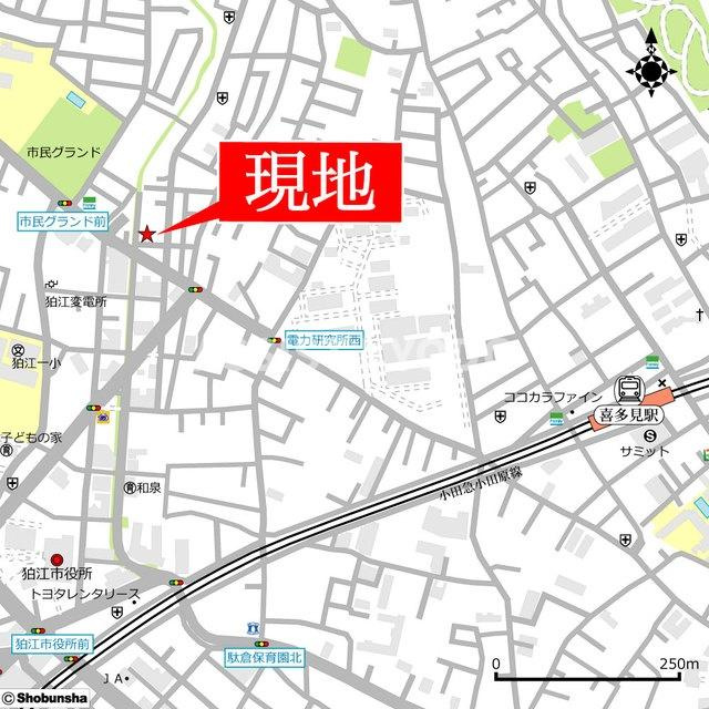 アルコバレノの地図