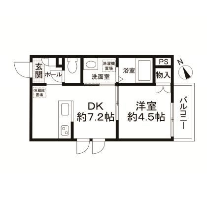 【間取り】 | グレイス東尾久