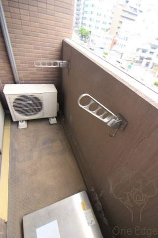 グローディア天満橋のバルコニー