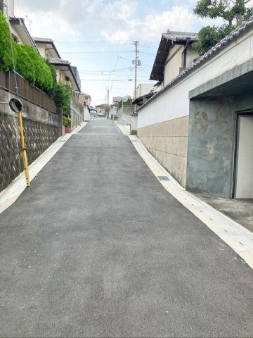 篠栗町和田2丁目 土地の前面道路含む現地写真|前面道路の様子です！