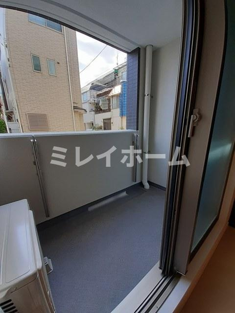 サンドミール蒲田のバルコニー