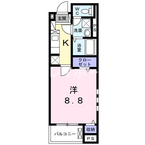 サンドミール蒲田の間取り