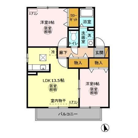 【間取り】 | アルカイックシャトー　東館